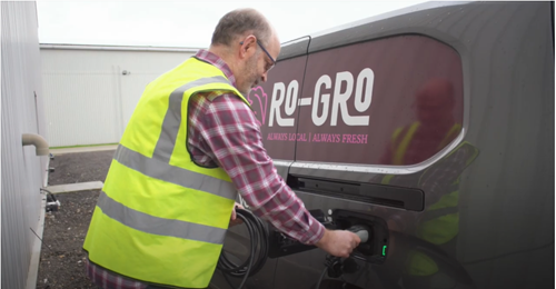 Insulating an electric van to cut 3000kg of carbon dioxide emissions