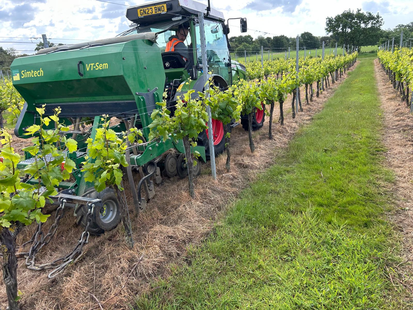 Below-ground listening devices monitor biodiversity in vineyard trials